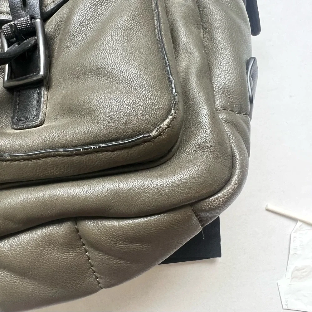 Rag & Bone Field Puffer Crossbody Bag Leather